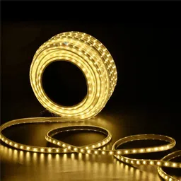 js ultra 1200 LEDs 10.01 m Yellow Steady Strip Rice Lights-picture-10