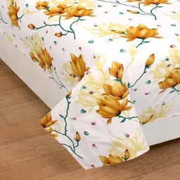 hsr collection Polycotton Single Flat 120 TC 3D Printed Bedsheet image 2