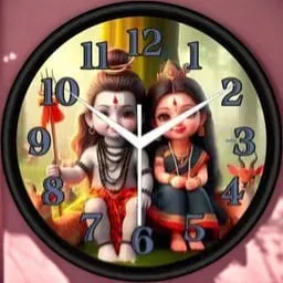 pr craft Analog 16 cm X 16 cm Wall Clock image 1