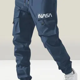 kesaria fashions Men Solid Grey Track Pants-picture-10