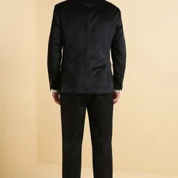allen solly Men Two Piece Suit Solid Suit image 3