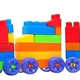 brk Kids Learning Toys Fancy DIY Building Plastic Blocks for 1 -3+ Year image 2