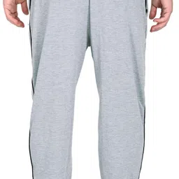 juhraf Men Solid Grey Track Pants image 2