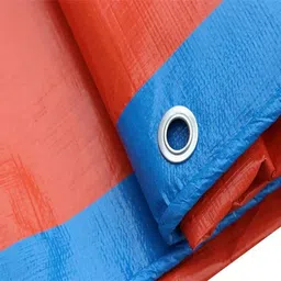 tenthouse NEW TARPAULINE SHEET Tent - For FOR WATERPROOF,UV RESISTANT, CONSTRUCTION USE, 12 FEET X 18 FEET 200GSM image 3