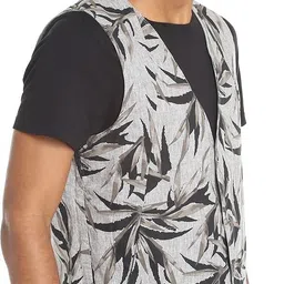 jack & jones Printed Men Waistcoat image 4