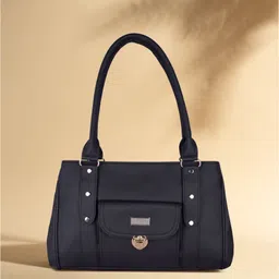 all day 365 Women Black Shoulder Bag image 1