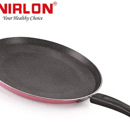 nirlon Kitchen Accessories for Cooking Non Stick Aluminium Flat Dosa Tawa Tawa 26 cm diameter image 2