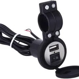 Waterproof phone adapter Stand USB Battery Charger for Cycle/Bike handle With Switch 5 A Bike Mobile Charger-image-20