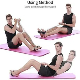 athlian New_Single Tummy Trimmer Men & Women Belly Fat ABS Exercise Equipment Ab Exerciser image 3
