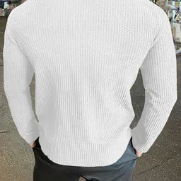 eyebogler Men Full Sleeve Solid Sweatshirt image 2