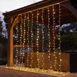 silvercreeks 40 LEDs 15 m Gold Steady Ball Rice Lights image 5