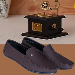 canis kiwis Comfortable Classy Office Shoes | Stylish Velvet Loafers For Men Loafers For Men-picture-16