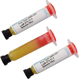 symfonia 3 Pieces Solder Flux Paste, RMA-223 PCB PGA BGA SMD Soldering Flux Paste, 10CC Syringe convenient Tube(Pack of 3) 0 W Simple-picture-23