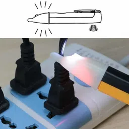 birudmart Non contact Alert ABS Plastic 90-1000V AC Electric Voltage Detector Sensor Electrical Tester Pen Analog Voltage Tester image 2