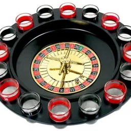 smartcraft Drinking Roulette, Drinking Game Set (2 Balls and 16 Glasses) Casino Style Drinking Game Drinking Roulette-picture-26