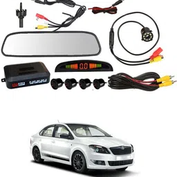 lovmoto LCD 4.3 Screen 4pc Car Parking Sensor Monitor Kit With Reverse Camera Sg204 LCD 4.3 Screen 4pc Car Parking Sensor Monitor Kit With Reverse Camera Sg204 Parking Sensor image 1