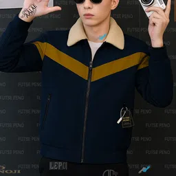 futse peno Men Solid Casual Jacket image 3