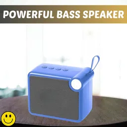 SACRO M406 (PORTABLE WIRELESS SPEAKER) Crystal Clear Sound With Long Life BatteryQ46 5 W Bluetooth Laptop/Desktop Speaker-picture-38