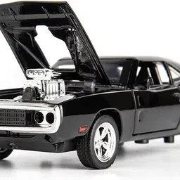 ukaxa 1:32 Fast and Furious Scale 1973 Plymouth Barracuda Diecast Car Toys for Kids-picture-15