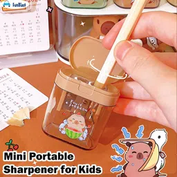 funblast Kawaii Capybara Pencil Sharpener Single Pencil Sharpeners image 5