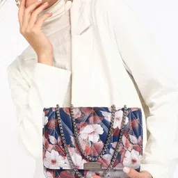 lino perros Blue Women Sling Bag Blue Shoulder Bag-picture-17