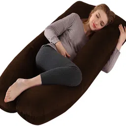 wild mint Microfibre Solid Pregnancy Pillow Pack of 1-picture-15