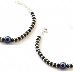 Sterling Silver Rhodium Bracelet Set-image-12