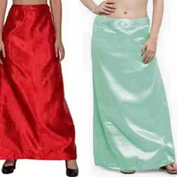 KAVYA DESIGNERS COMBO SATIN PETTICOAT ST16 Pure Satin Petticoat-picture-12