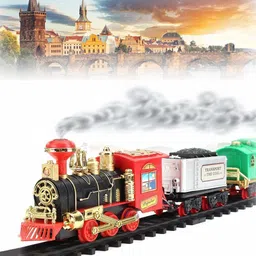 jiyan enterprise1 Kids Express Train Toy Set with \Engine Light image 2