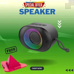 Clairbell 10W Bluetooth Speaker with 6 Hours Wireless Playback ,RGB Light speakerGH158 10 W Bluetooth Party Speaker-picture-32
