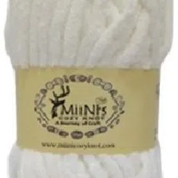 miinis cozy knot Premium 100% Polyester Crochet Yarn (17x12 cm) - White Manual Yarn Winder-picture-36