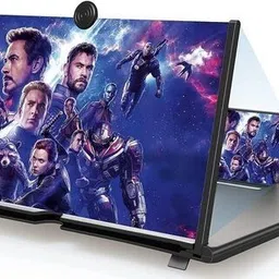 Gribbtor 12 inch 3 times 3D magnifier fresnel mirror HD TV screen Screen Expander Phone-picture-20