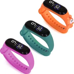 HYPERLEX 3 COMBO Stylish Digital LED Bracelet Band Wrist Watch for Kids, Boys & Men-picture-15