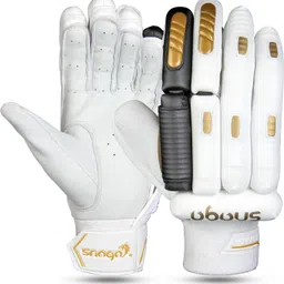 snaga Players Cricket Batting Gloves R/H Black Batting Gloves-picture-12