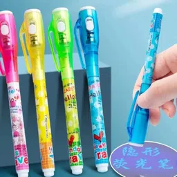 rhinetoys Portable Invisible Magic UV light Ray secret return birthday gift Digital Pen-picture-12