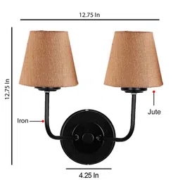 new era Corner Multicolor Iron Wall Sconces image 5