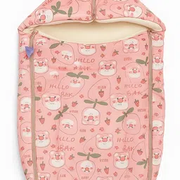 minifab Winter Baby Sleeping Bag with Hood and Zipper Sleeping Bag-picture-40