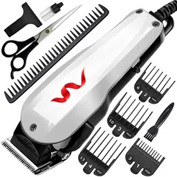 QGS Men’s CJ Powerful Hair Clipper Professional Beard Moustache Hair Cutting Trimmer Fully Waterproof Grooming Kit 510 min Runtime 10 Length Settings-picture-10