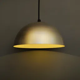 Metallic Silver Pendant hanging light, hanging lamp 10" Pendant Lamp Ceiling Lamp-image-85