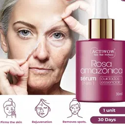 ACTIWOW Rosa Amazonica Face Serum For Fresh Glow Texture image 3