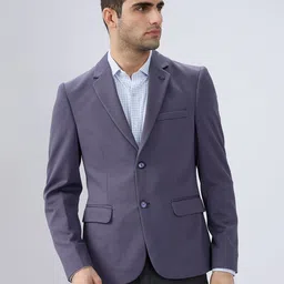killer Men Solid Single Breasted Casual Blazer image 1