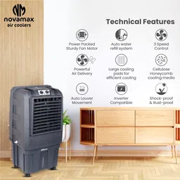 wondercoolers 50 L Room/Personal Air Cooler image 2