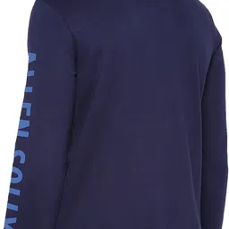 allen solly Men Full Sleeve Solid Sweatshirt image 3