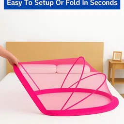 siraj enterprises Crib -tent HDPE - High Density Poly Ethylene Washable Kids Mosquito Net image 2