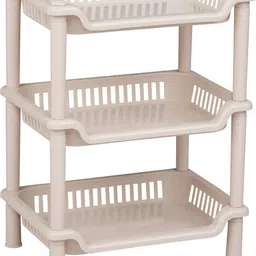 epicasa Plastic Kitchen Trolley image 1