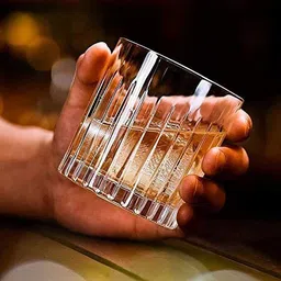 tap2kaart (Pack of 2) Whisky Glasses Drinking Whiskey In Party's Scotch, Bourbon, Brandy, Cocktail,Rum Glass Set Water/Juice Glass-picture-21