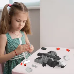 webby 5 in 1 Fighter Planes Blocks Adventure Play Set for 5+ Years Kid (112 Pcs) image 5