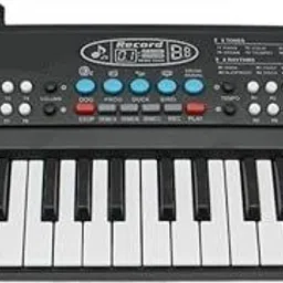 stybits X489 key piano keyboard toy with mic and dc power option recording X489 key piano keyboard toy with mic and dc power option recording Analog Digital Piano image 3