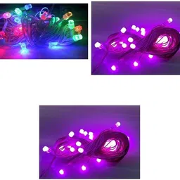 nirvair 36 LEDs 13 m Multicolor Steady Strip Rice Lights-picture-17