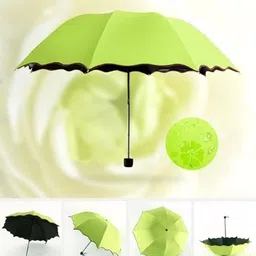 tapahpriyay 3 Fold UV Protection Folding Magic Compact Umbrella During Rain for Girls Boys Umbrella image 4